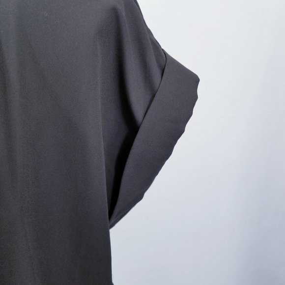 Wet Seal Charcoal Tulip Back Charcoal Top - XL-NWT - Picture 2 of 5